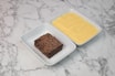 Chocolate Sponge With Custard