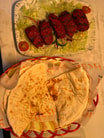Lamb Tikka on Naan (5 Pcs)