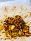 Chicken Tikka on Naan (5 Pcs)