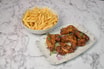 Peri Peri Wings (5 Pcs) with Chips