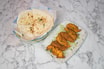 Chicken Pakora on Naan (6 Pcs)