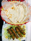 Lamb Seekh (2 Pcs) on Naan
